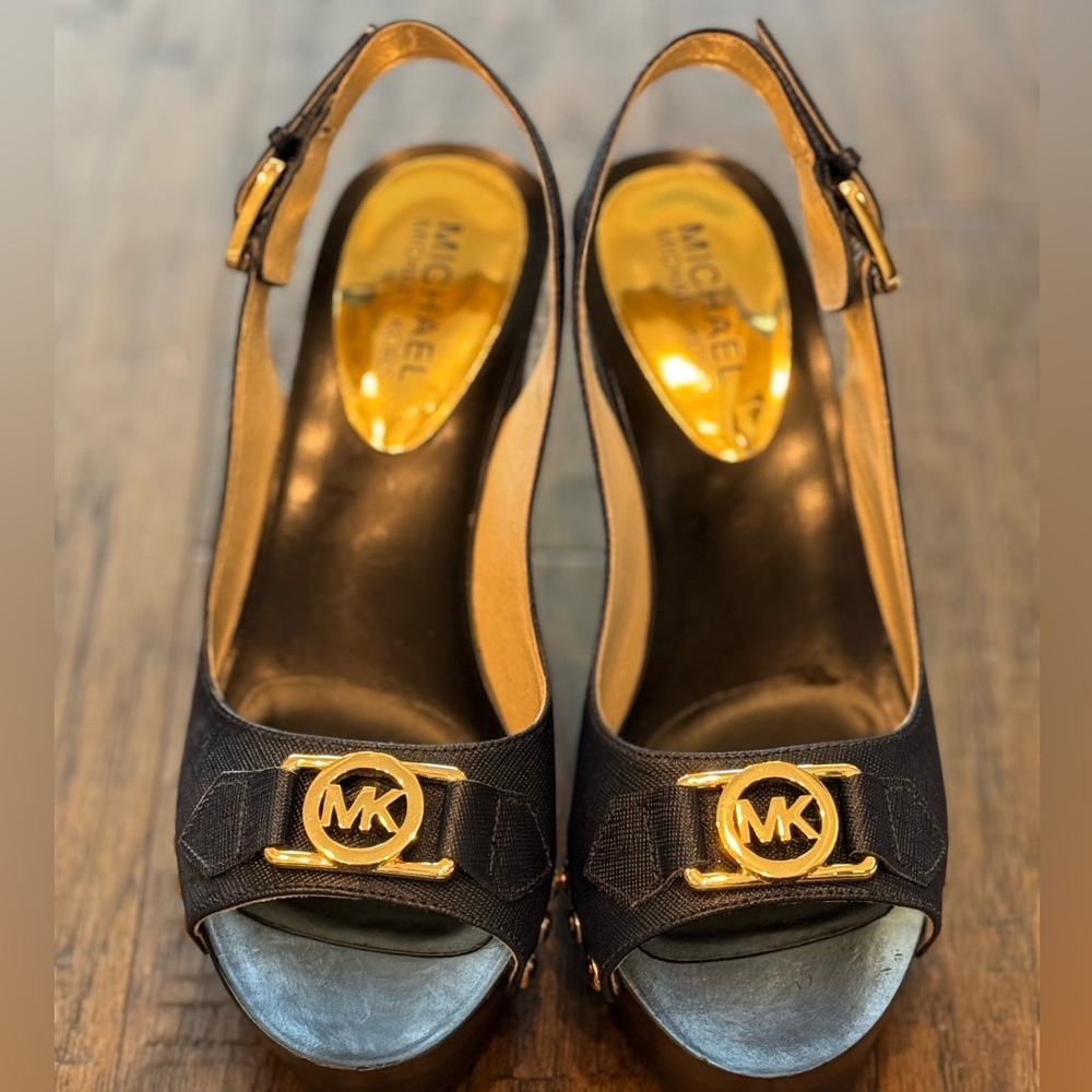 Michael Kors Navy Heels